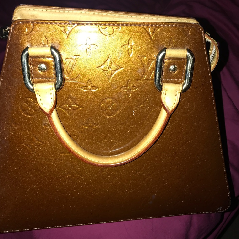 Authentic patent leather Louis Vuitton